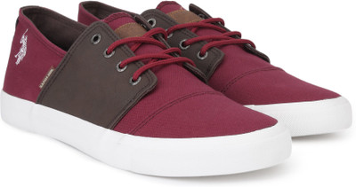 

U.S. Polo Assn sneakers For Men(Brown, Red, Maroon & brown