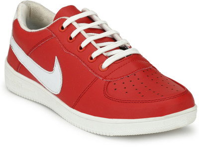 

aaric RED SNEAKERS Sneakers For Men(Red