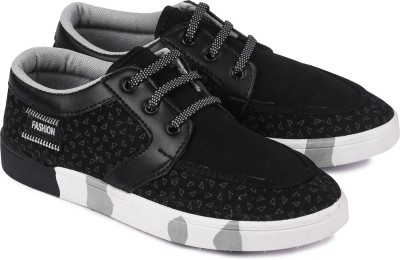 

Opancho Black Casuals For Men(Black