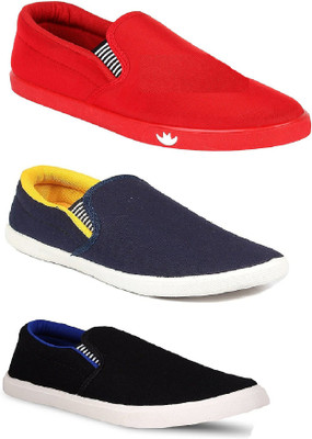 

Genial 3Shoes Of Loafers Loafers For Men(Multicolor