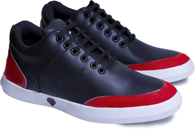 

Adiso Men's casual sneakers Sneakers For Men(Black