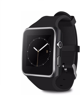 

ROBMOB Bluetooth Smart Watch Compatible With Android and IOS Devices Smartwatch (Black Strap Free Size) Smartwatch(Black Strap Free Size)