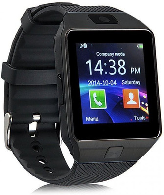 

Amgen DZ09 4G Balck Smartwatch Ultra cool Black Smartwatch(Black Strap Free Size)