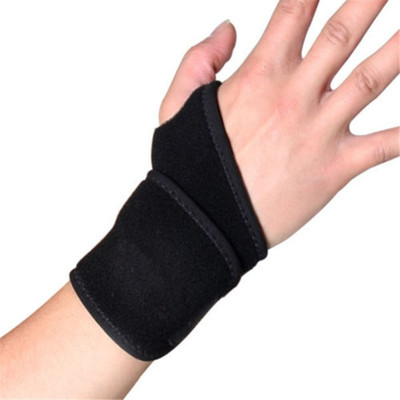 

DALUCI 1Pc Adjustable Wristband Steel Wrist Brace Wrist Support Splint Fractures Carpal Tunnel Sport Sprain Wristband Wrist Support(Black