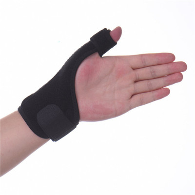 

DALUCI Medical Sport Wrist Thumbs Hands Spica Splint Support Brace Stabiliser Arthritis Thumb Support(Black
