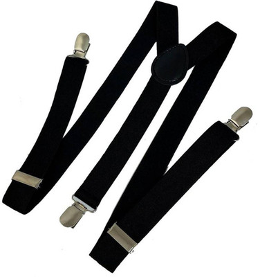 

Ryka Collection Y- Back Suspenders for Men, Women(Black)
