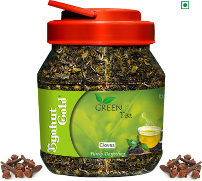 

Byahut Gold Cloves Green Flavoured Tea Cloves Tea Plastic Bottle(200 g)