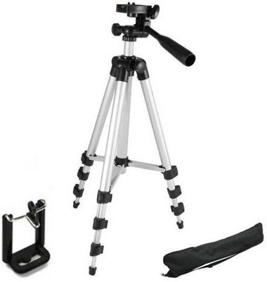

Doodads Professionalbile Tripod Tripod(Silver, Supports Up to 1500 g)
