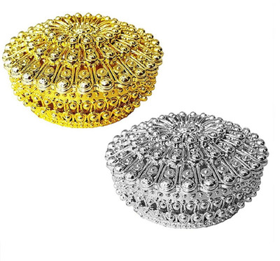 

Prime Plastics Jewellery Box Wedding Gifts for Bride, Return Birthday Gift vanity box Vanity Box(Gold, Silver)