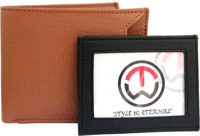 

KnW Men Tan Artificial Leather Wallet(6 Card Slots)