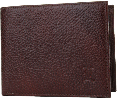 

Leana Men Brown Genuine Leather Wallet(3 Card Slots)