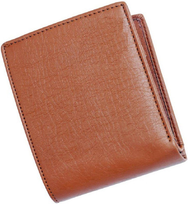 

Yakult Men Tan Artificial Leather Wallet(8 Card Slots)