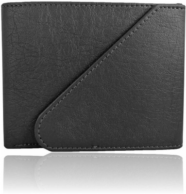 

Yakult Men Black Artificial Leather Wallet(3 Card Slots)