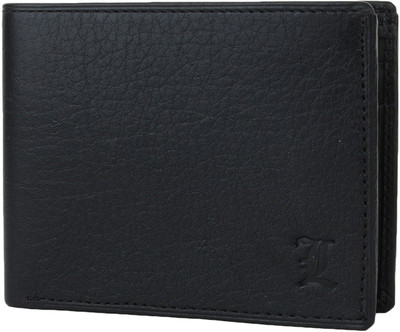 

Leana Men Black Genuine Leather Wallet(4 Card Slots)