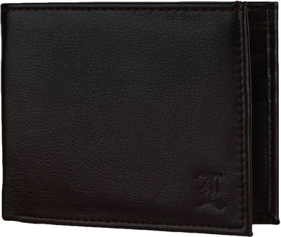 

Leana Men Brown Genuine Leather Wallet(6 Card Slots), Mix brown