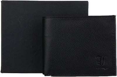 

Leana Men Black Genuine Leather Wallet(2 Card Slots), Deep black