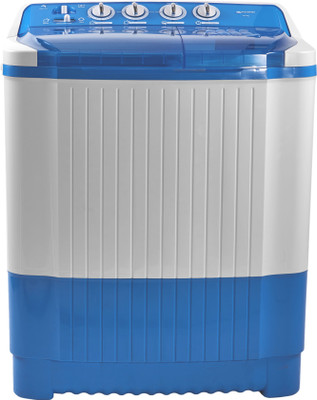

Micromax 8.2 kg Semi Automatic Top Load Washing Machine White, Blue(MWMSA825TVRS1BL), Aqua blue