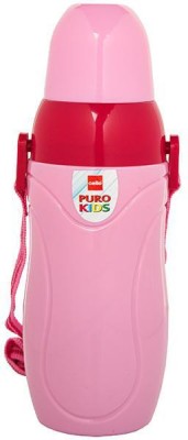 cello Puro Kids 400 ml Water Bottle(Set of 1, Pink)