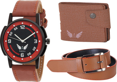 

Martell Analog Watch Combo(Black)