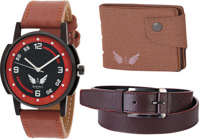 

Martell Analog Watch Combo(Black)