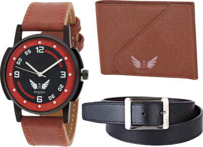 

Martell Analog Watch Combo(Black)