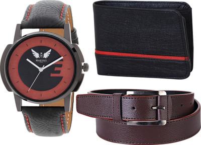 

Martell Analog Watch Combo(Black)