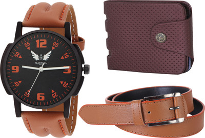 

Martell Analog Watch Combo(Black)
