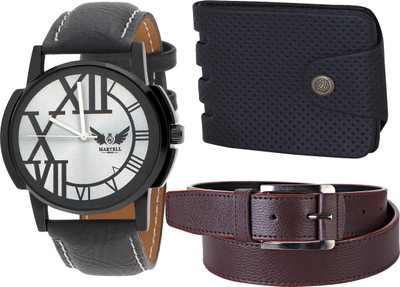 Martell Analog Watch Combo(Silver)