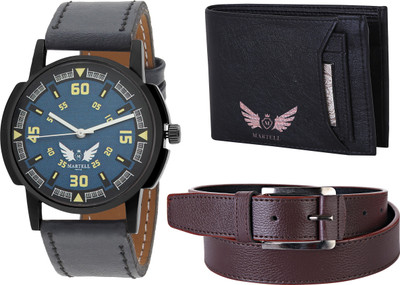 

Martell Analog Watch Combo(Blue)