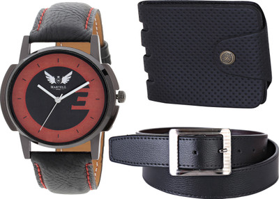 

Martell Analog Watch Combo(Black)