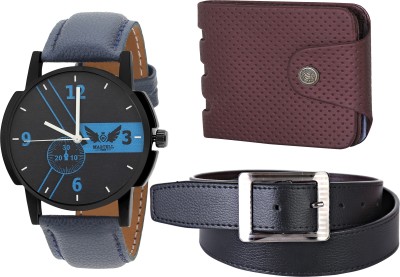 

Martell Analog Watch Combo(Black)