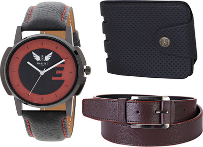 

Martell Analog Watch Combo(Black)