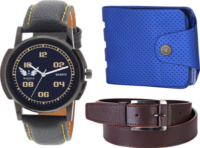 

Martell Analog Watch Combo(Blue)