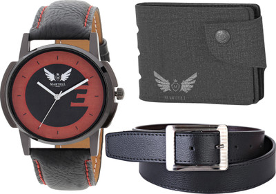 

Martell Analog Watch Combo(Black)