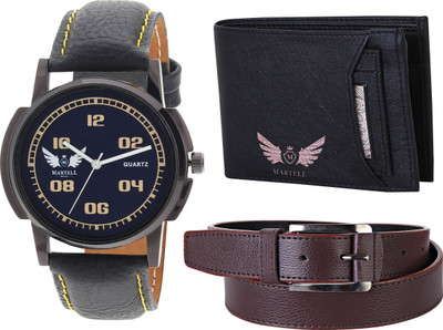 

Martell Analog Watch Combo(Blue)