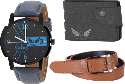 

Martell Analog Watch Combo(Black)