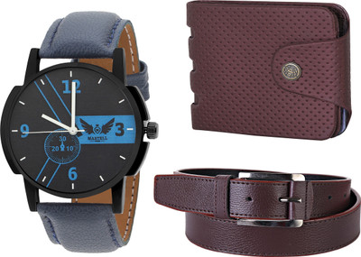 

Martell Analog Watch Combo(Black)