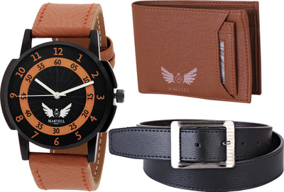 

Martell Analog Watch Combo(Black)