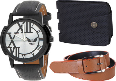 

Martell Analog Watch Combo(Silver)