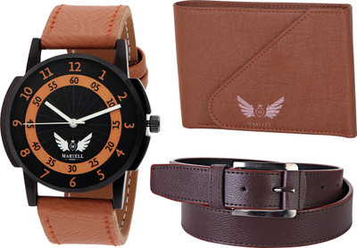 

Martell Analog Watch Combo(Black)
