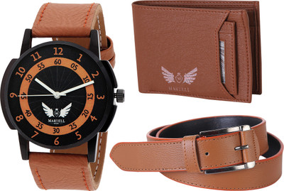 

Martell Analog Watch Combo(Black)