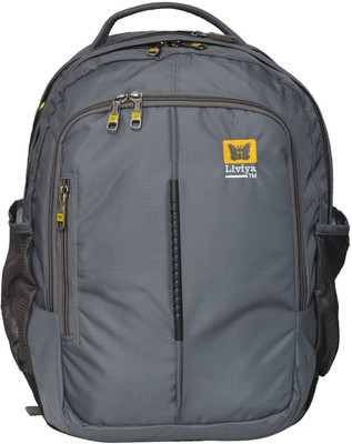 

Liviya LP114 37 L Laptop Backpack(Black), Grey