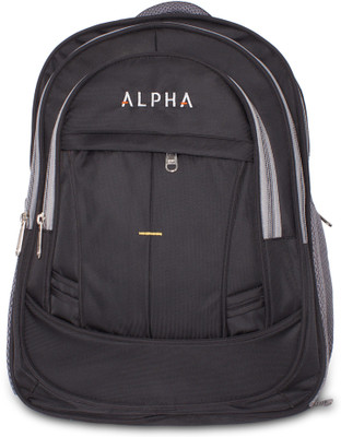 

ALPHA TRENDS Elegance Multi-Purpose Professional Day Pack with Laptop Compartment Lite Weight 25 L Laptop Backpack(Black), Elegance charcoal black