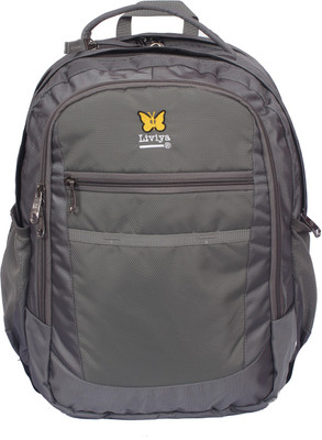 

Liviya LP116 37 L Laptop Backpack(Black), Grey
