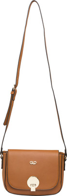 

Globus Regular Sized Handbag Sling Bag(Brown, 8 inch)