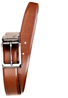 

formula Men Formal Brown Genuine Leather Reversible Belt, Balck