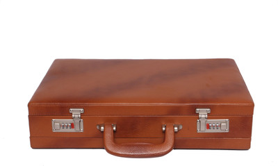 

OBANI Genuine Leather Briefcase Medium Briefcase - For Men(Tan)