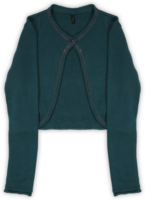 

United Colors of Benetton Baby Girls Button Solid Cardigan, K17
