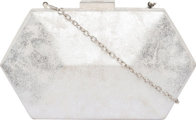 

Globus Party Silver Clutch