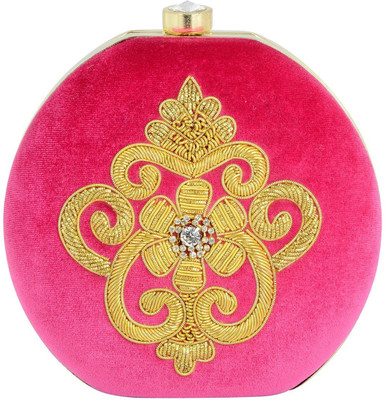 

Tooba Handicraft Casual Multicolor Clutch